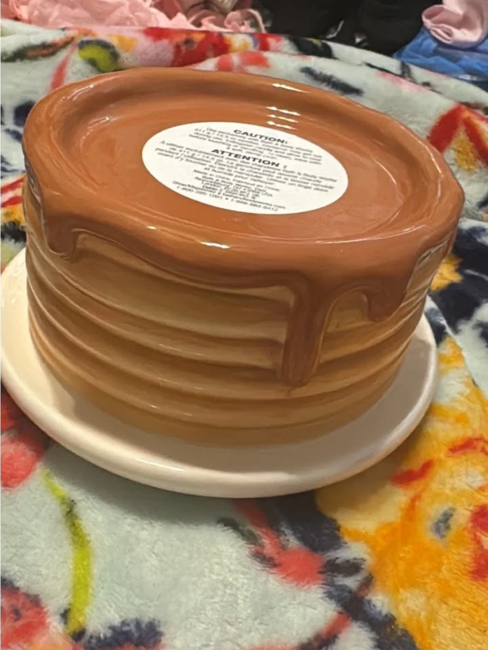 Bath and body works pancakes candle holder